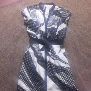 Black and white Bebe dress new never worn